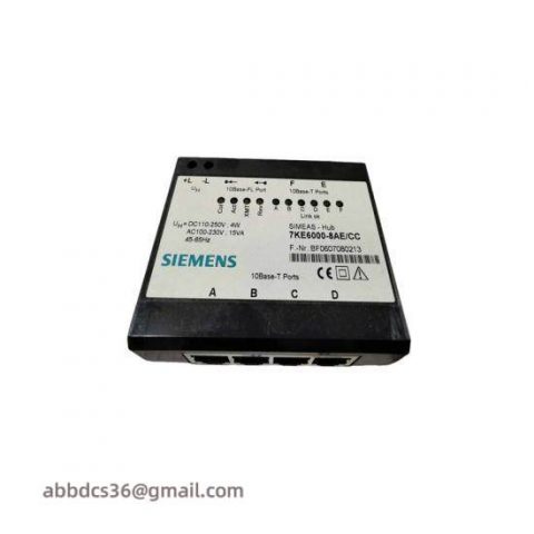 Siemens 7KG6000-8AE/CC - Advanced Control Module; Producer: Siemens